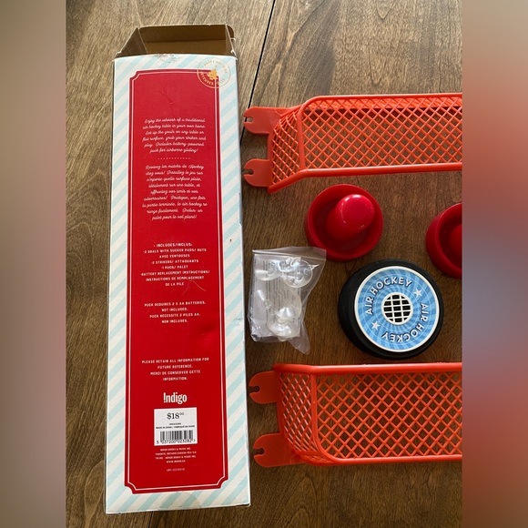 Table Air Hockey Game with Battery Operated Air Puck. NWOT - Picture 5 of 6